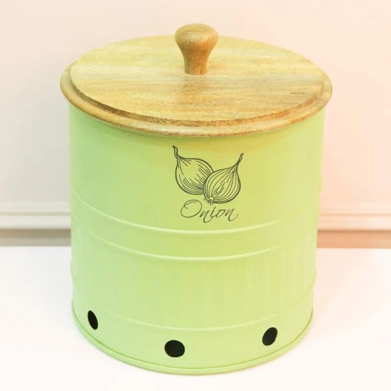 Chipo Onion Storage Container (Green & Brown) - 11 L media 3