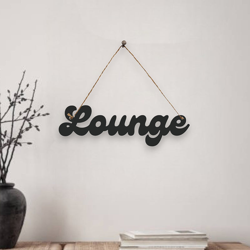 Lounge Mild Steel Wall Accent