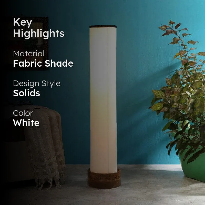 Columncraft Tower Floor Lamp - Milk White media 2