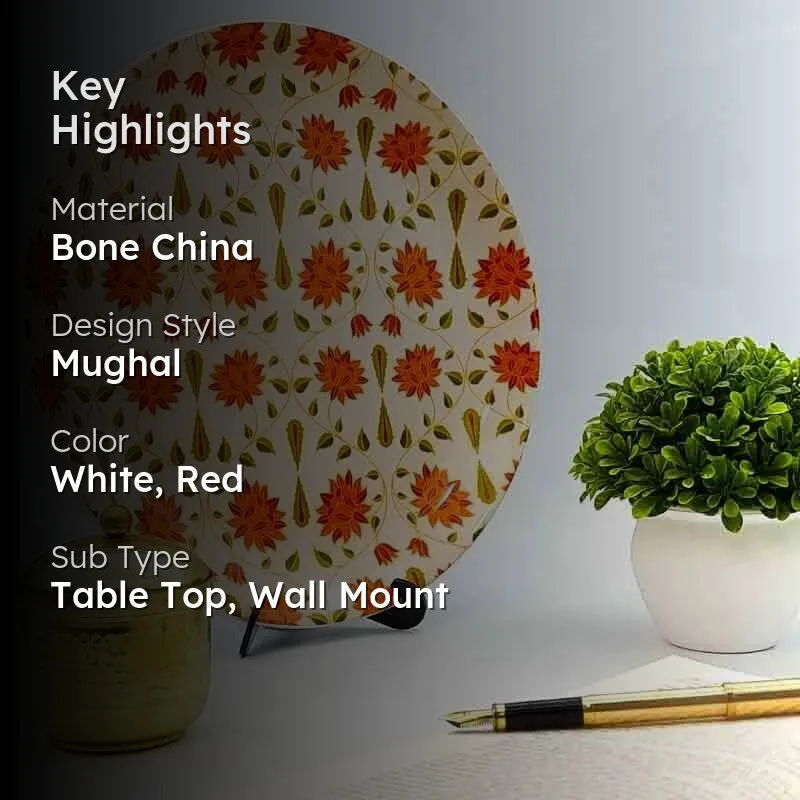 Magnate Mughal Decorative Plates media 2