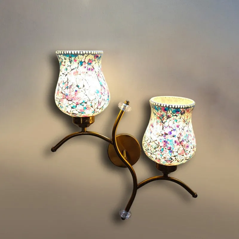 Auralux Twin Glass Wall Lamp - Multicolor media 5