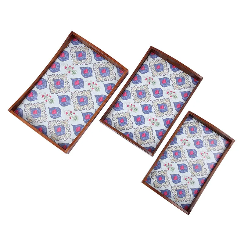 Zaaya Serving Tray - Set Of Three media 5