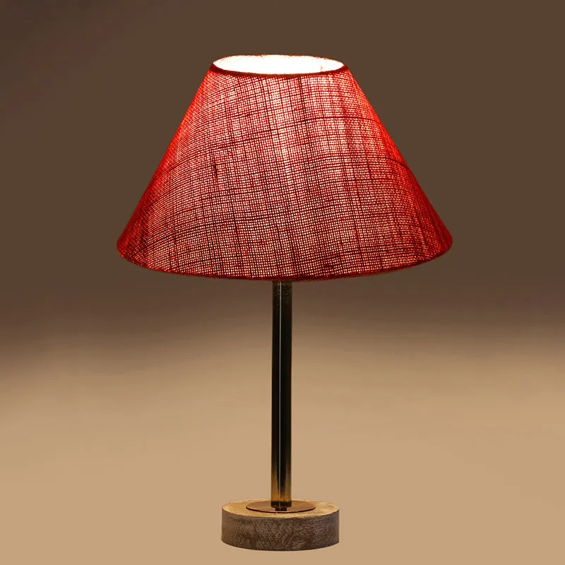 Sienna II Rodin Wooden Table Lamp - Pink,Gold,White media 6