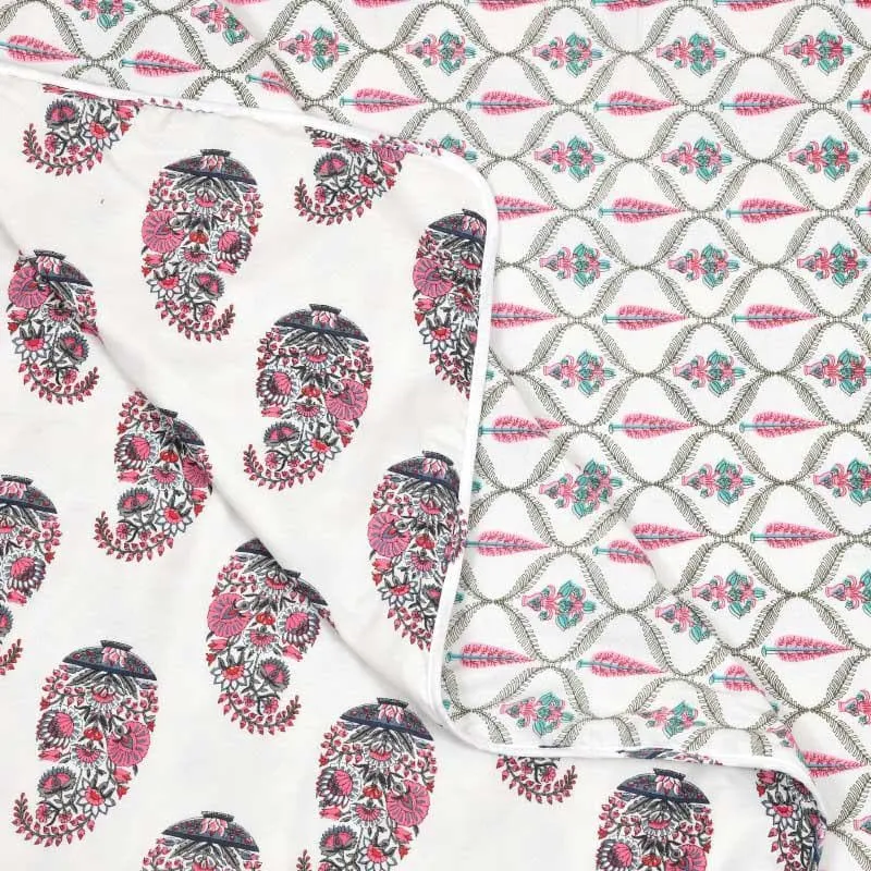 Rakshita Ethnic Printed Pink Cotton Dohar media 6