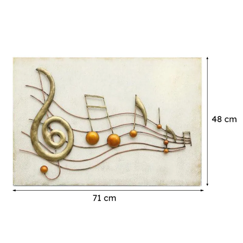 Musical Muse Metal Wall Accent media 5