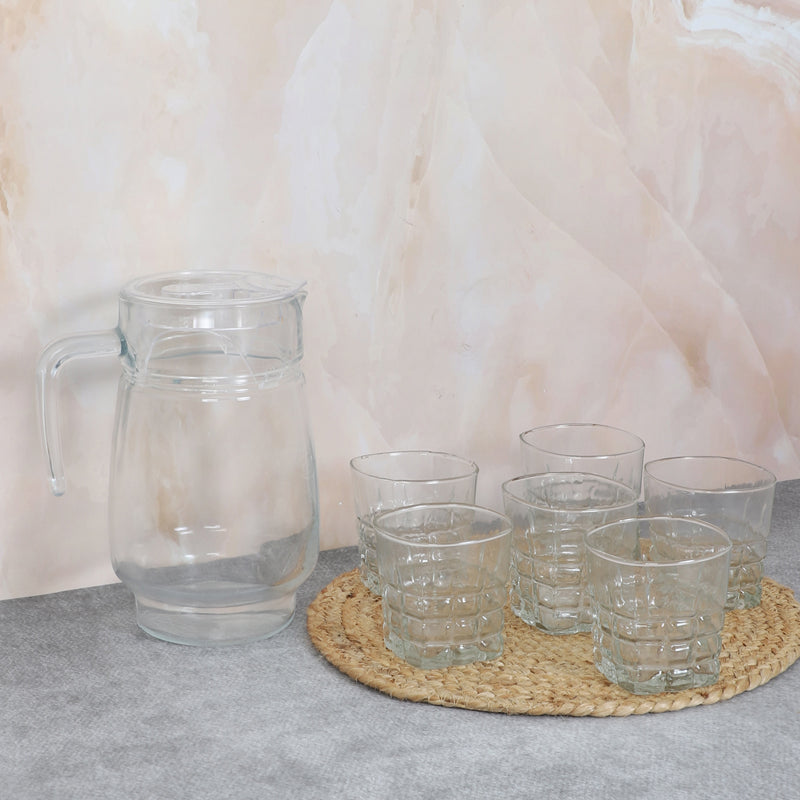 Abo 1750 ML Jug With 280 ML Glass - Seven Piece Set media 3