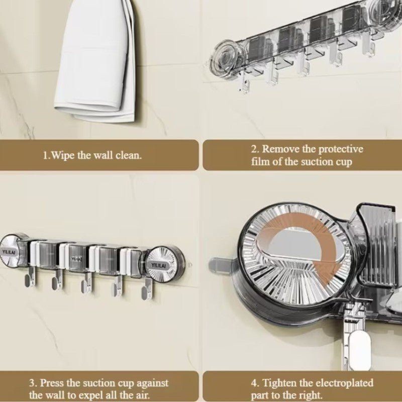 WallEase Silver (ABS) Cloth Hanger media 7