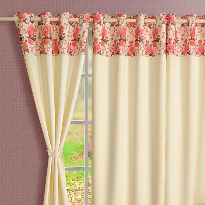 Swayam Bella Bloom Curtain media 3