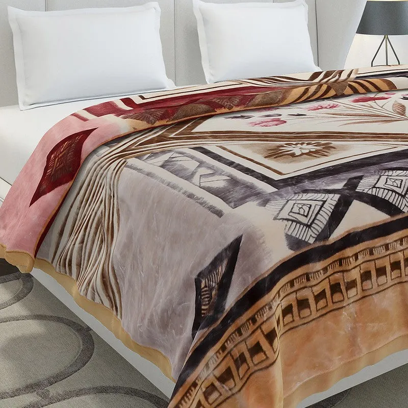 Monte Carlo Majestic Mosaic Blanket - 1136 GSM media 4