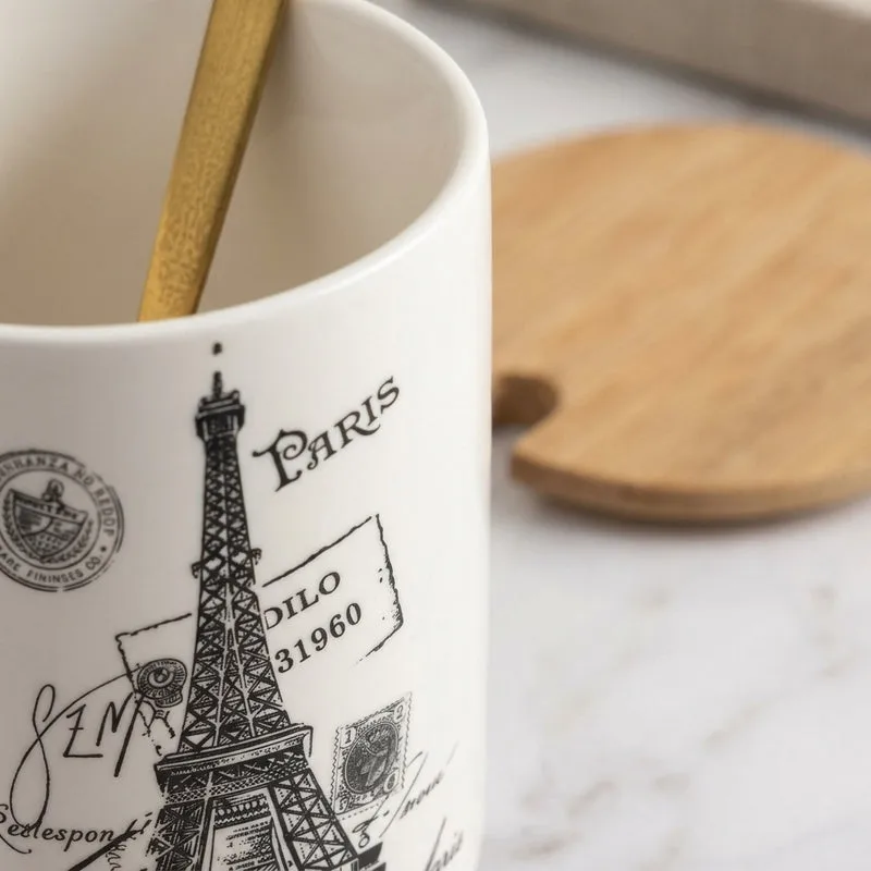 Paris Ceramic Party Coffee Mug (350 mL) media 3