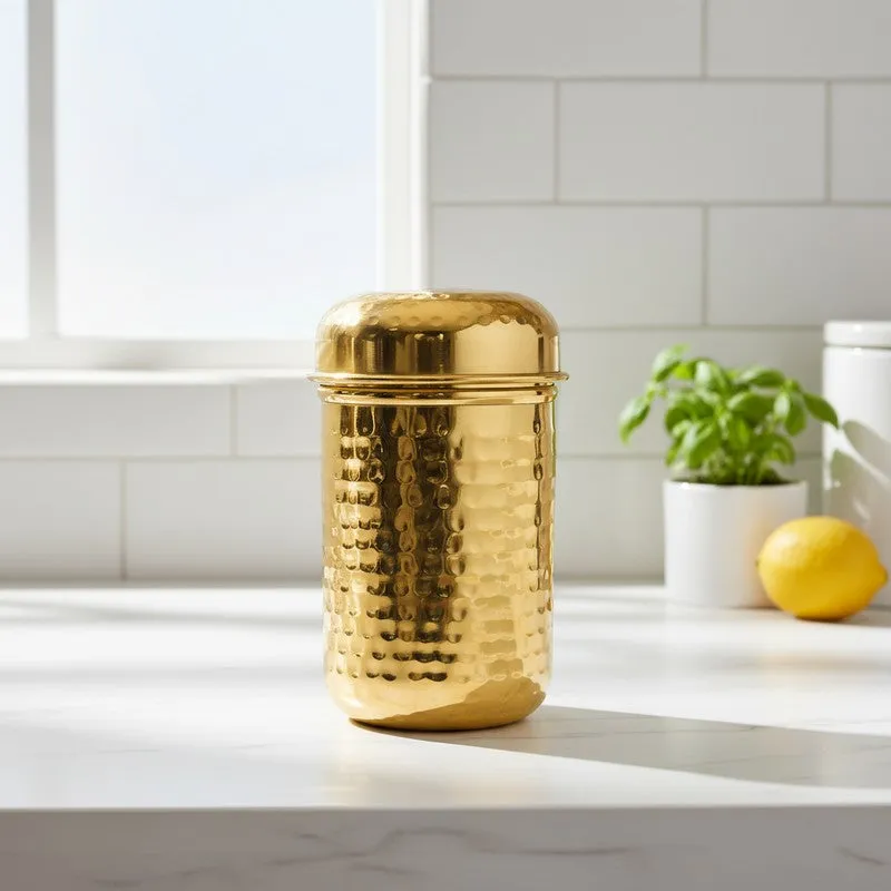 PureForm Gold Brass Container - 1000 mL media 1