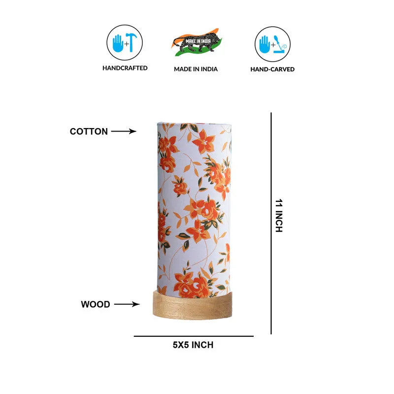 Ibis Nyra Tower Wooden Table Lamp - Multicolor media 6