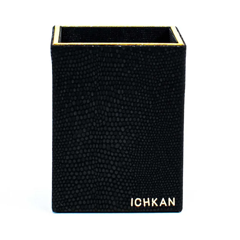 Tisquo Faux Leather Pen Stand - Black media 3