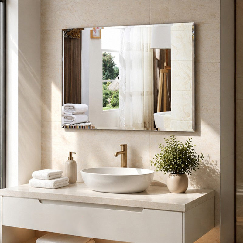 AquaGlow Glass Bath Mirror media 3