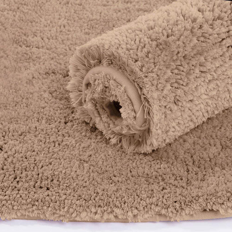 Vegas Luxe Micro Fiber Runner Rug - Rust media 3