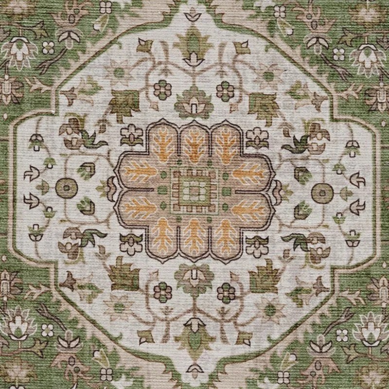 Sylva Verde Non Anti Skid Polyester Carpet media 5