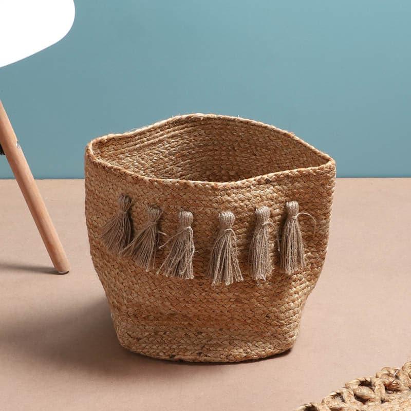 Mistrala Jute Laundry Basket media 5