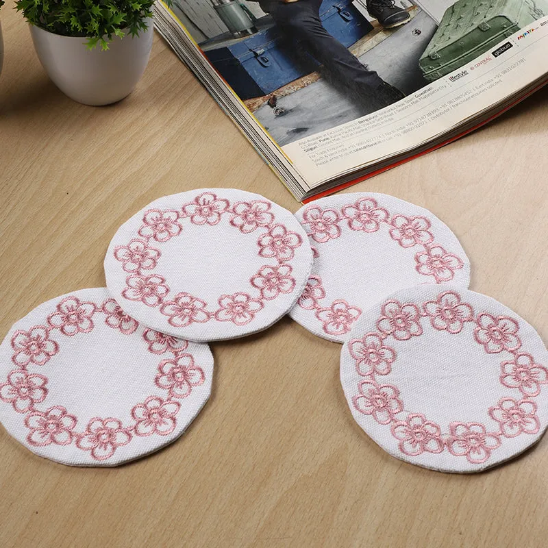 Flora Fringe II Coaster - Set Of Four media 4
