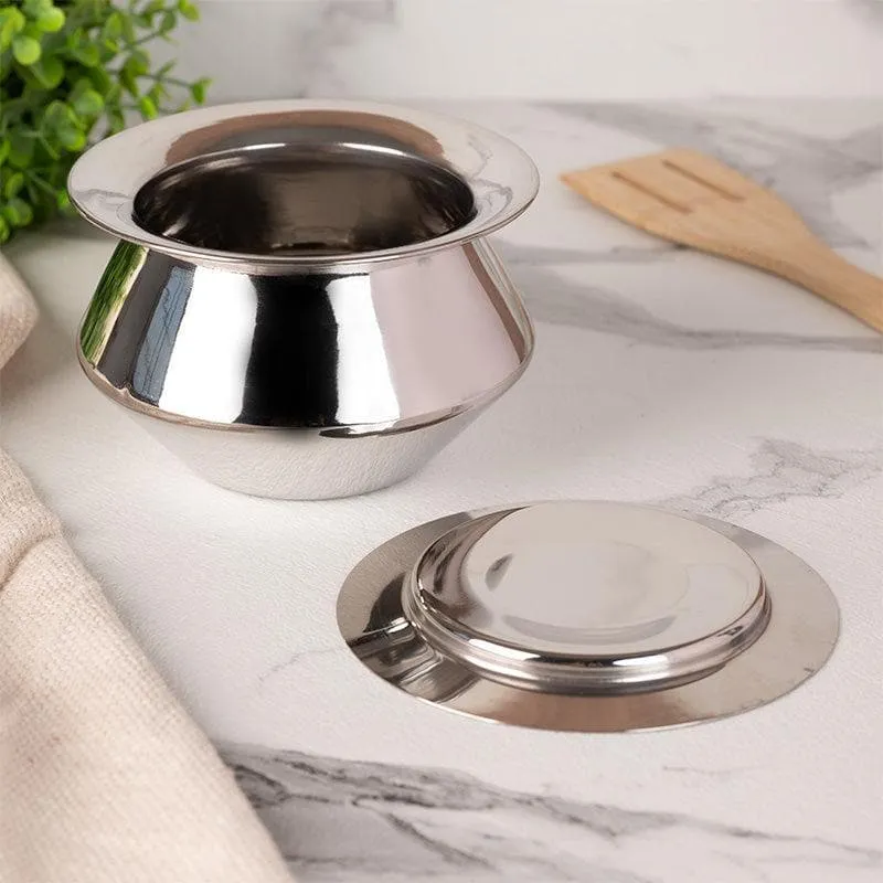 Dritha Handi With Lid - 610 mL / 5 Inches media 3