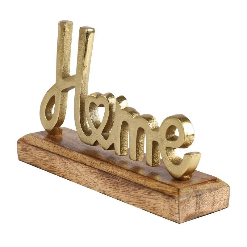 Home Bond Typography Showpiece - Gold media 4