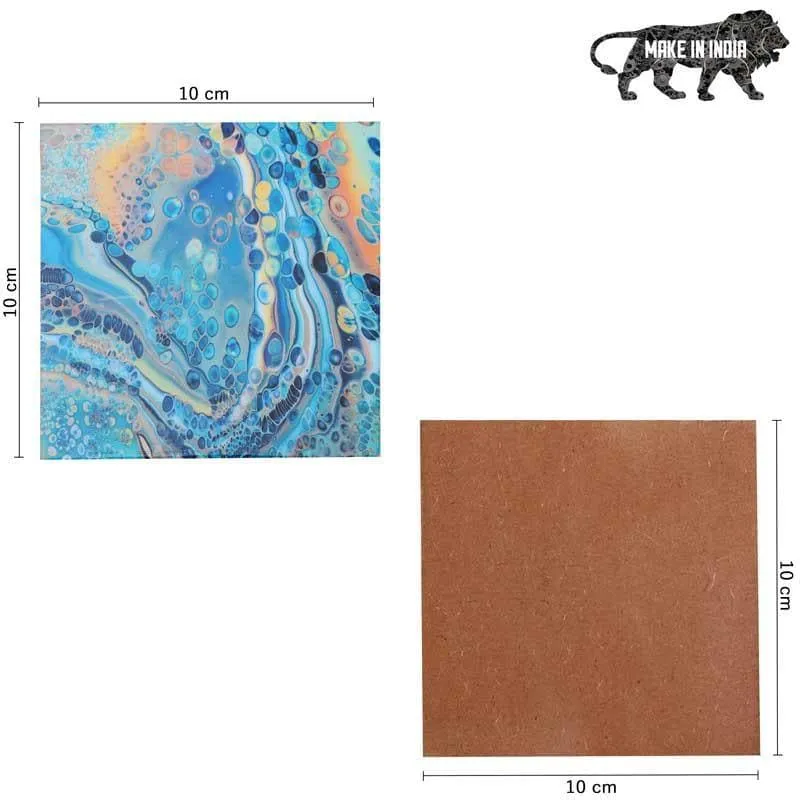Marble Phoenix Coaster - Set Of Six media 5