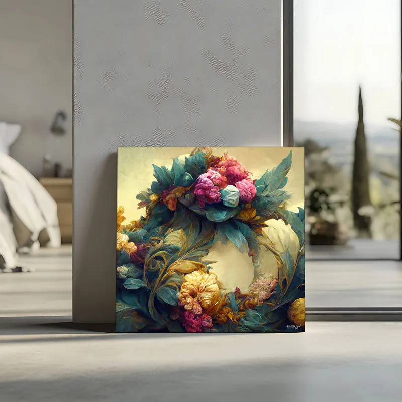 Fantasy Flora I Wall Painting media 7