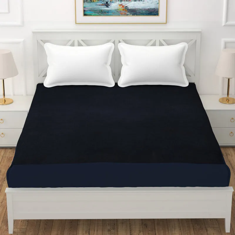 Cloud Guard Mattress Protector - Navy Blue media 3