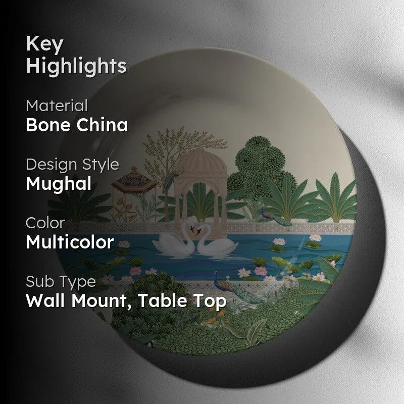 India's Royal Reflections Wall Plate media 2