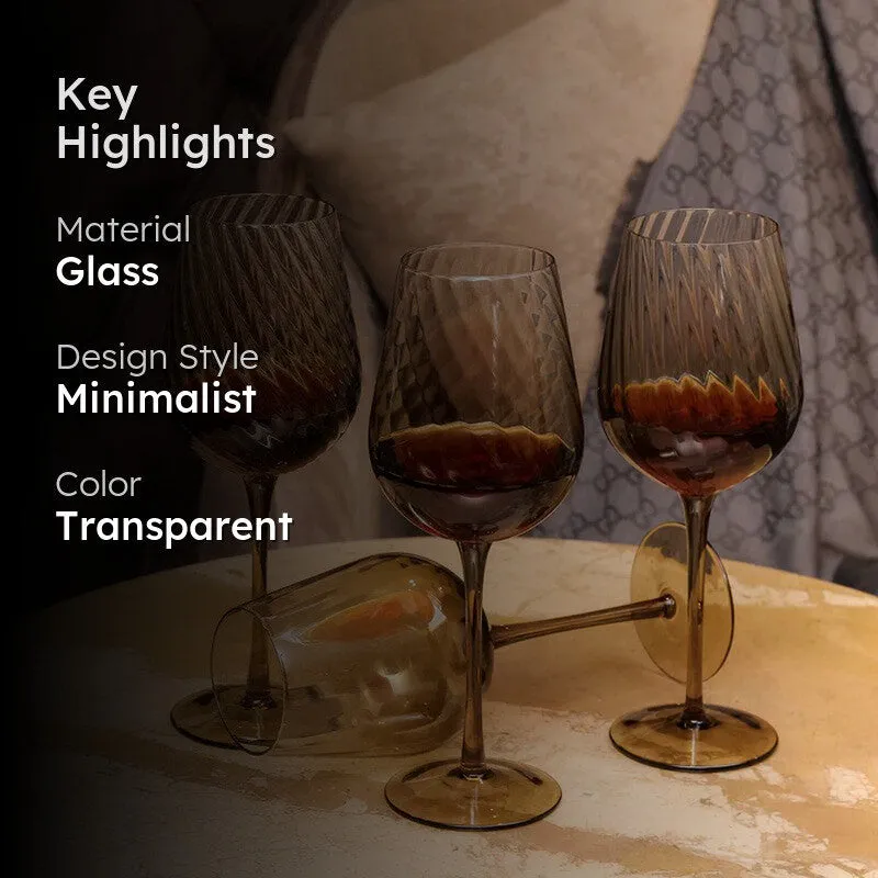 Elegance Pour  Wine Glasses (360 mL Each) - Set of Four media 2