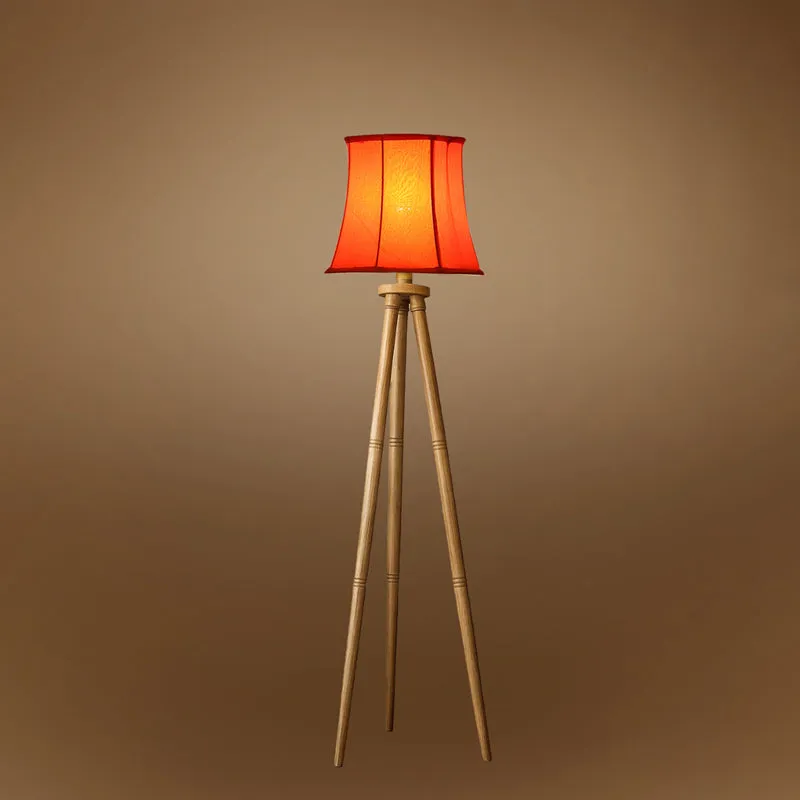 Cotin Curve Tripod Floor Lamp - Orange media 5