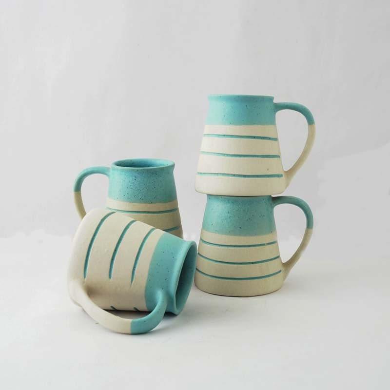 Solway Ceramic Coffee Mug (300 mL Each) - Set of Four media 4