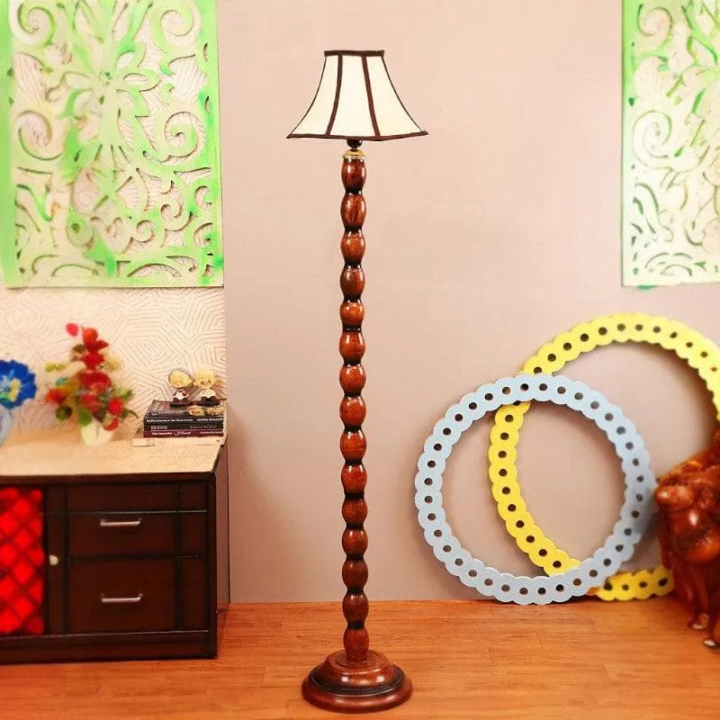 Aston Sola Floor Lamp - White & Black media 3