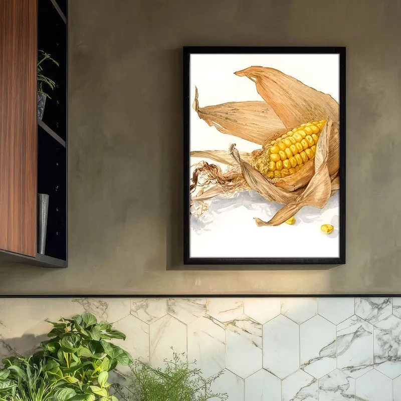 CornFarm Archival Canvas Wall Art - Black media 3