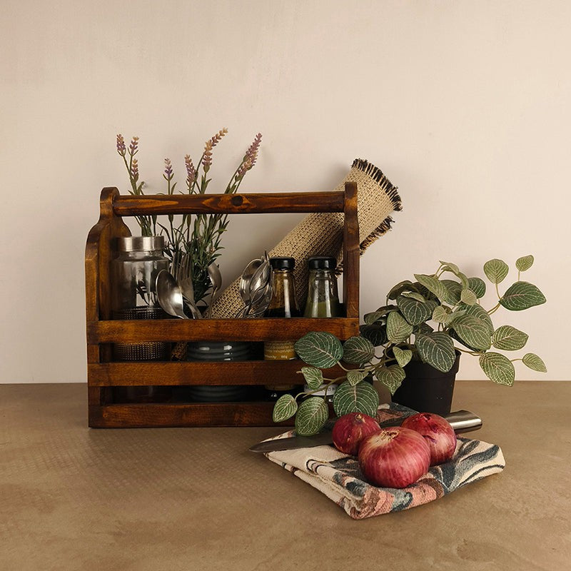 Prestis Wood Kitchen Caddy media 4