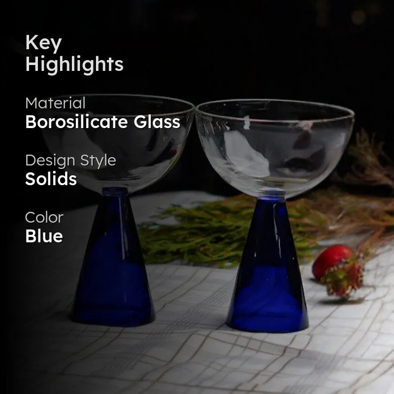 Royal Indigo Wine Glass(160 mL) - Set Of Two media 2