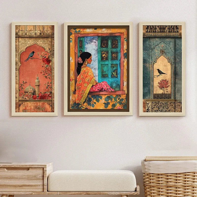 Feminine Flow Wall Art - Set of Three media 4