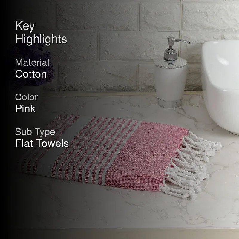 Darsha Bath Towel - Pink media 2
