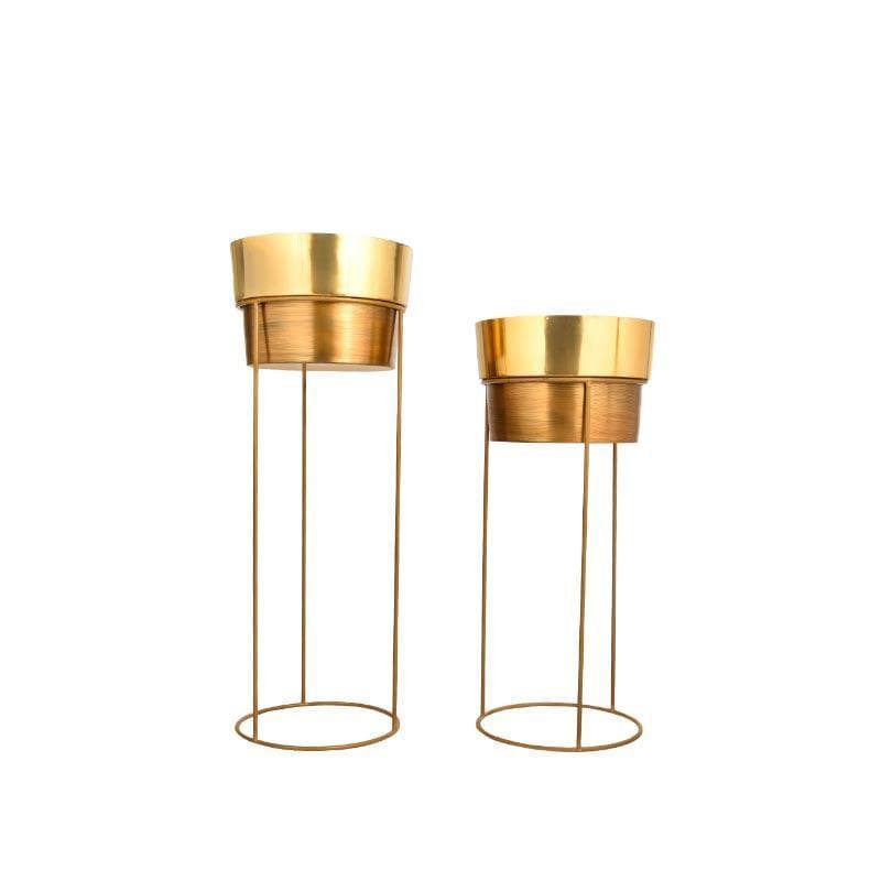 Buckety Metal Planter - Set Of Two media 3