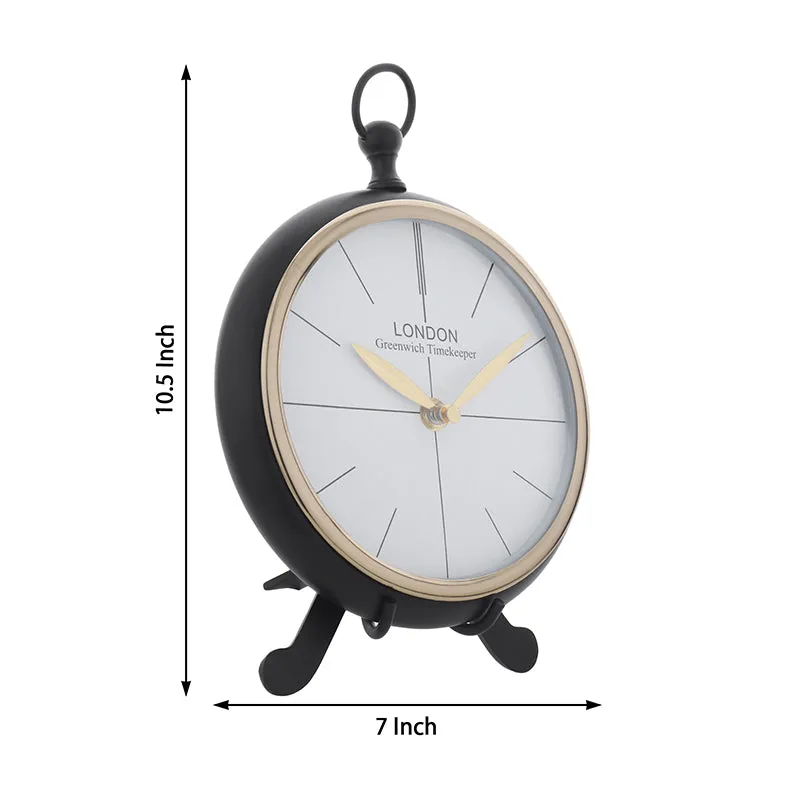 Arcus Analog Aluminum Table Clock media 3