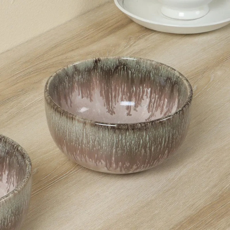 DailyBowl Snack Bowl (Pink,400 mL Each) - Set Of Six media 3