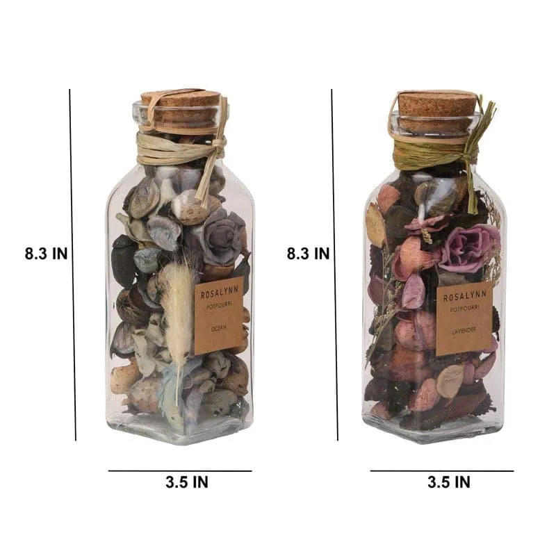 Merina Potpourri With Glass Jar - Set Of Two media 5