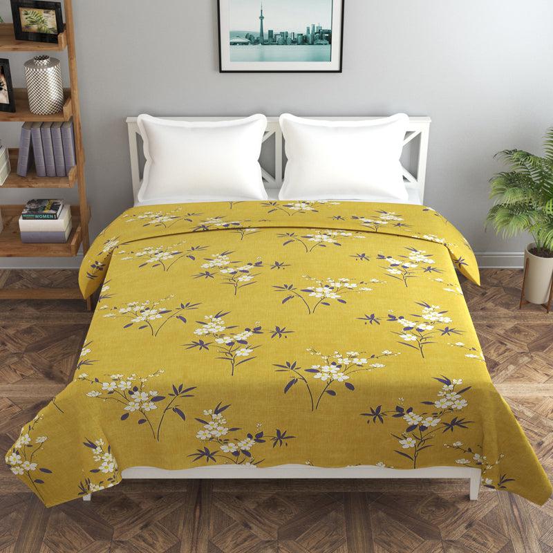 Petal Scatter Cotton Duvet Cover - 210 TC media 4