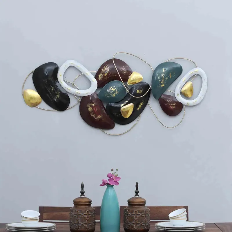 Abstract Gems Iron Wall Accent media 1