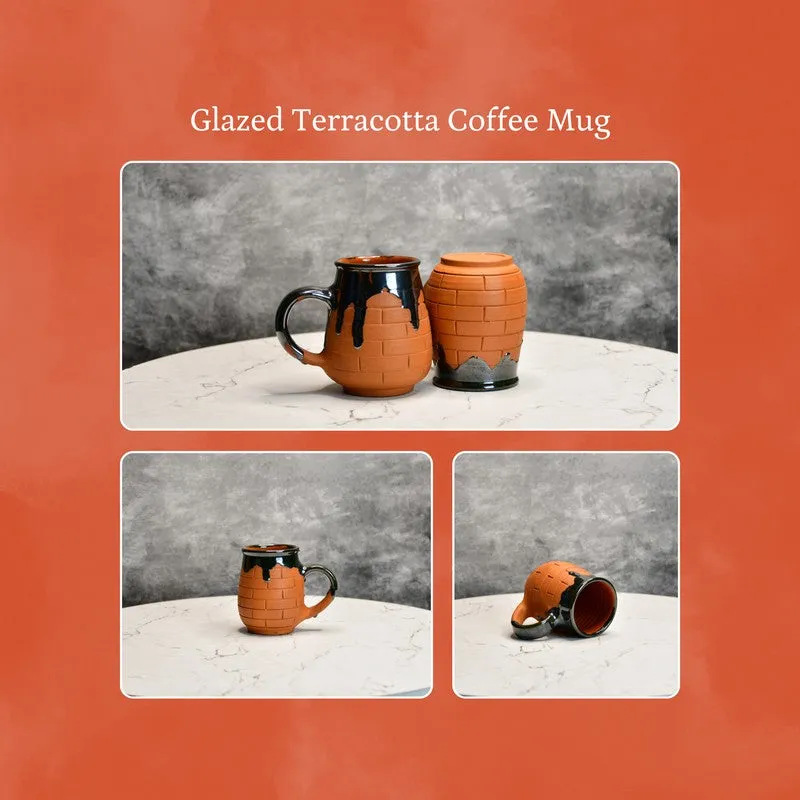 Earth Terracotta Coffee Mug (440 mL Each) - Set Of Two media 8