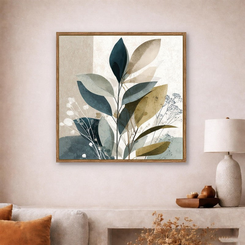Nature Essence Canvas Wall Art With Frame media 5