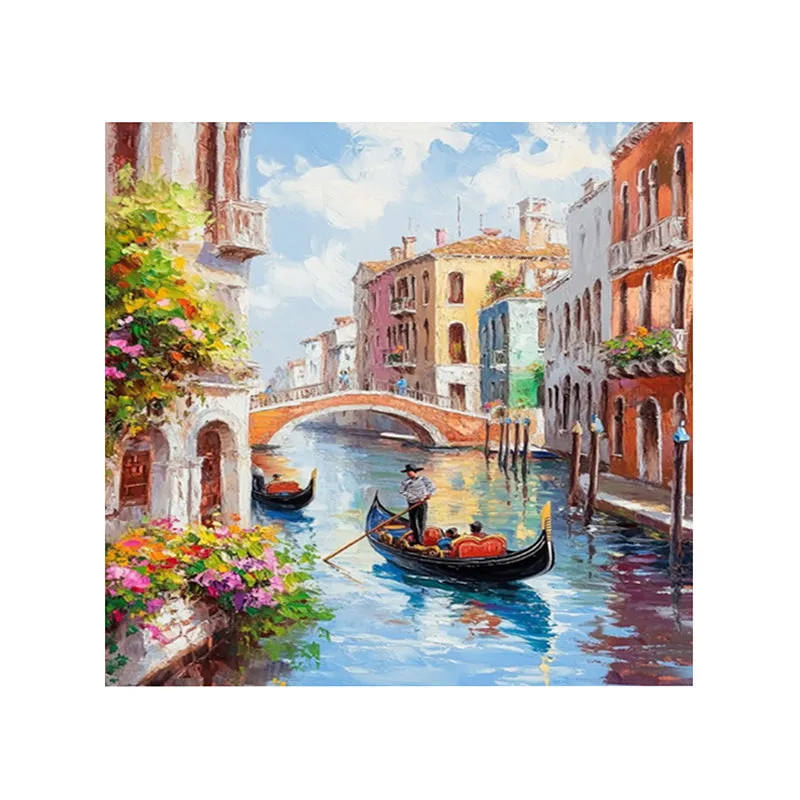 Canals Of Venice Canvas Showpiece media 5
