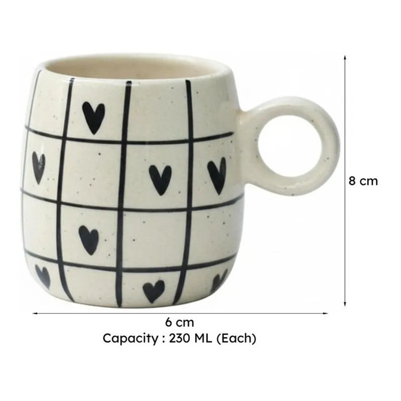 Ayre Ceramic Tea Cup (230 mL Each) - Set of Two media 5