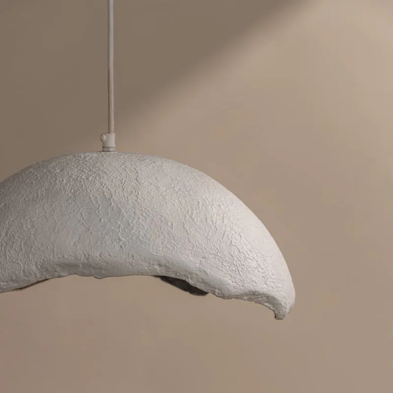 Fig Living Terra Mache Ceiling Lamp - White media 4