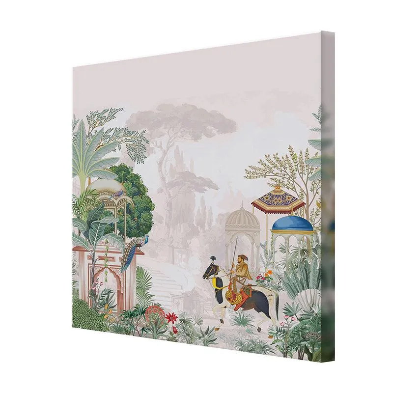Cavalryman Poly Canvas Wall Painting media 5