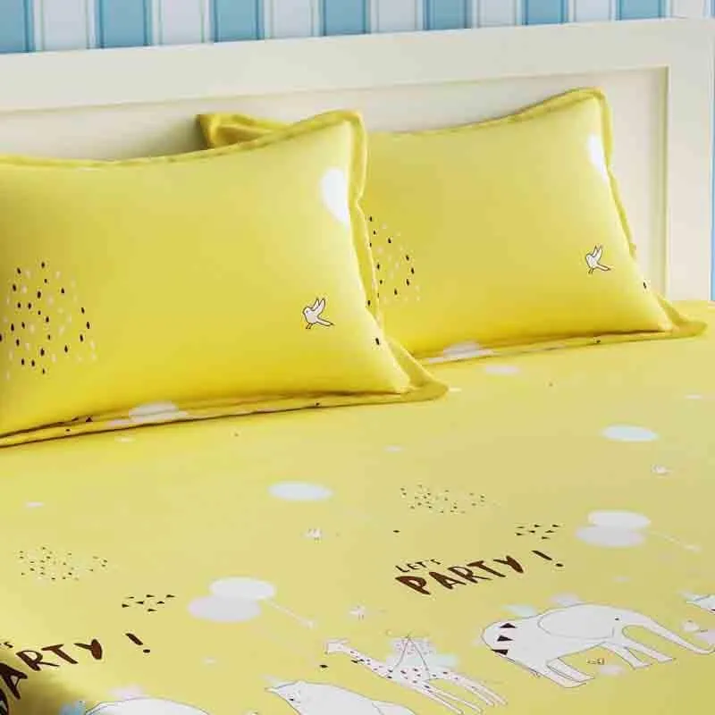 Party Animals Cotton Bedsheet - 210 TC media 4